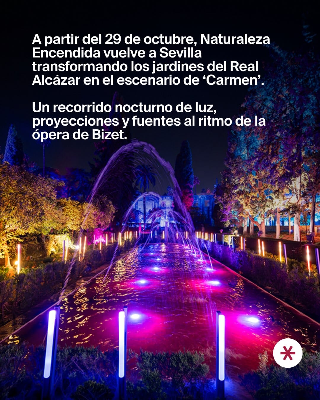 Naturaleza Encendida: 'Carmen' en el Real Alcázar
