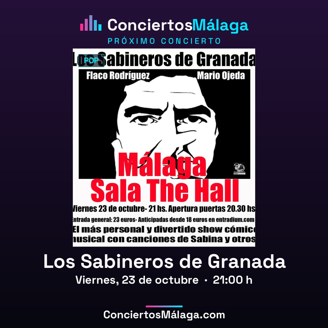 Los Sabineros de Granada en Sala The Hall