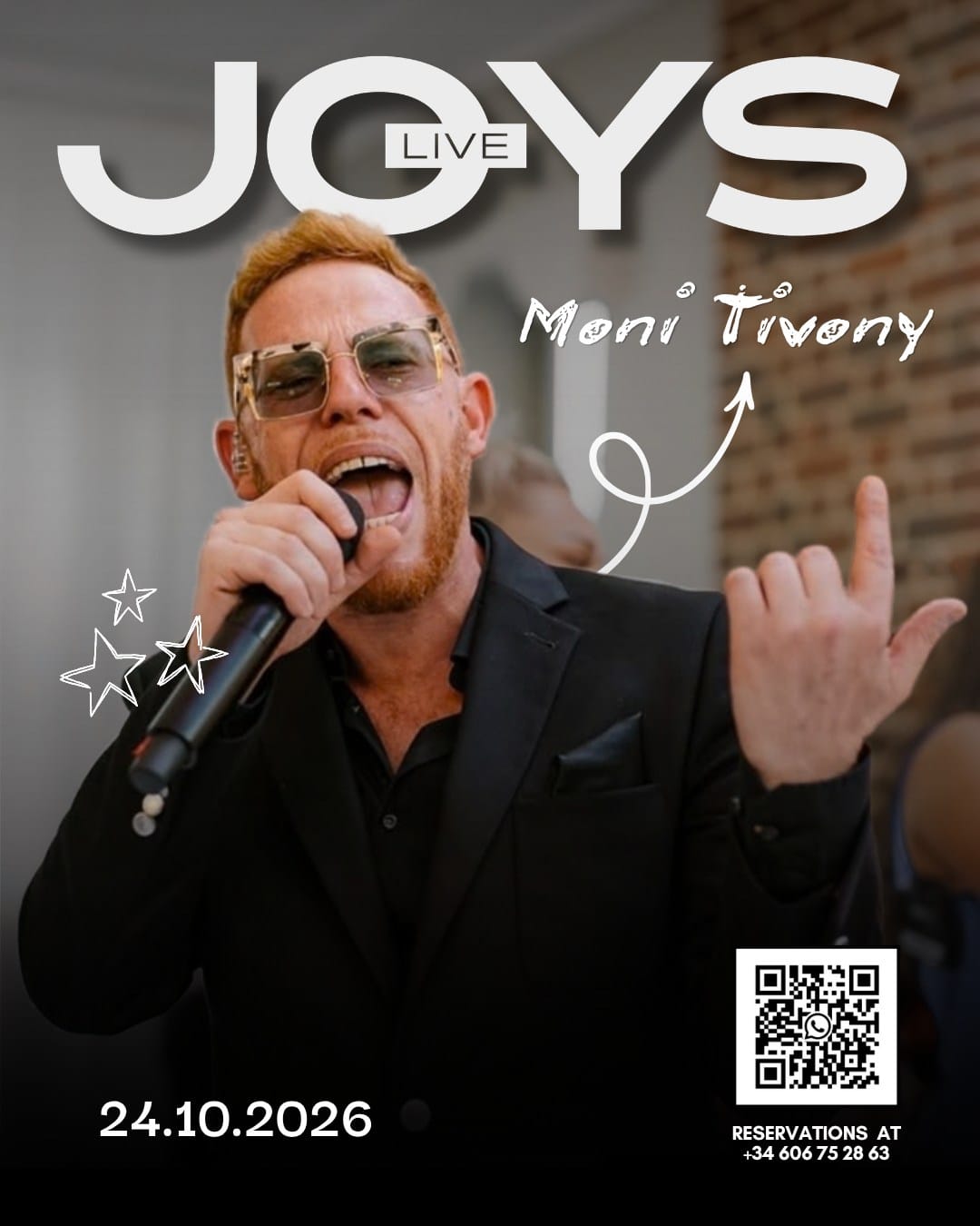 Moni Tivony en directo en Joys Live
