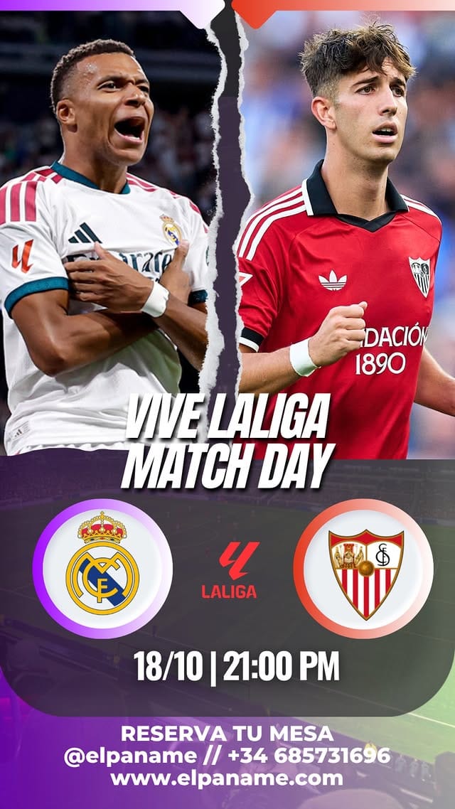 Real Madrid vs Sevilla en directo