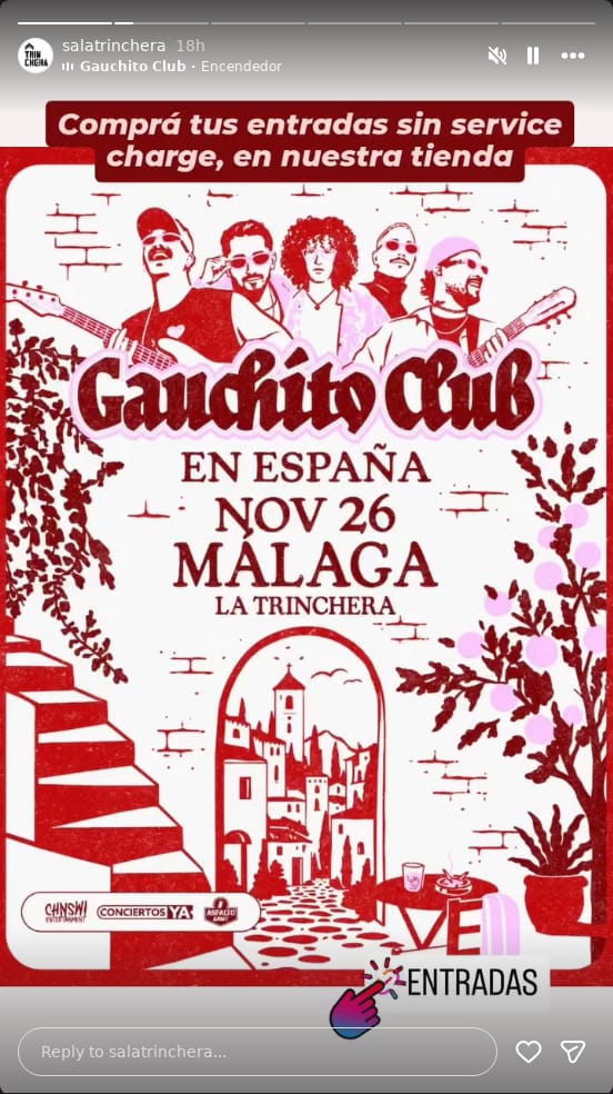 Gauchito Club en concierto