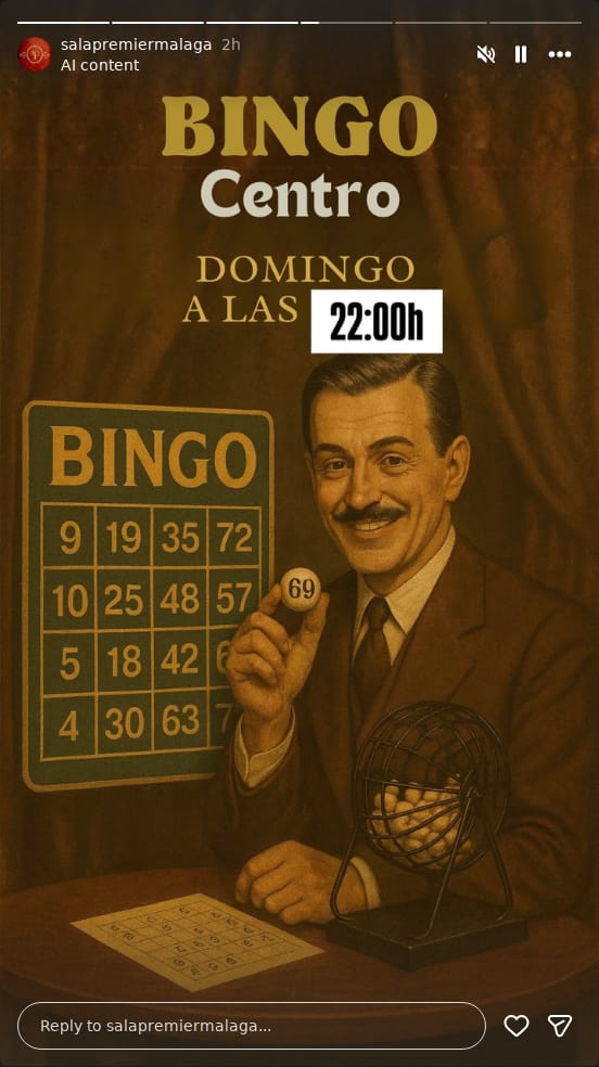 Bingo Centro en Sala Premier