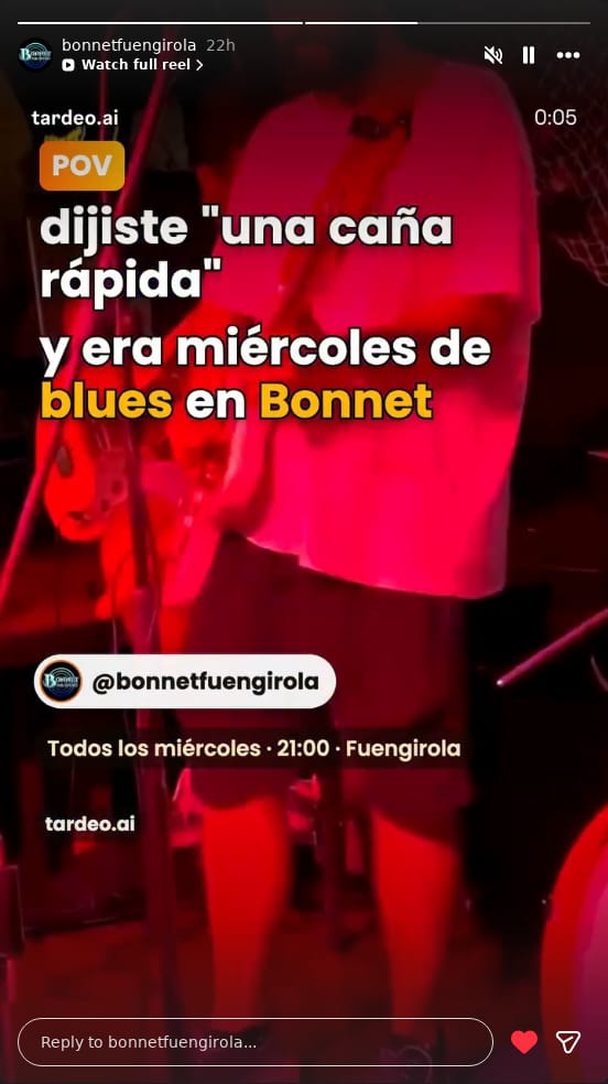 Miércoles de Blues en Bonnet