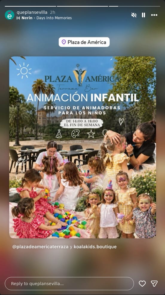 Animación Infantil en Plaza América