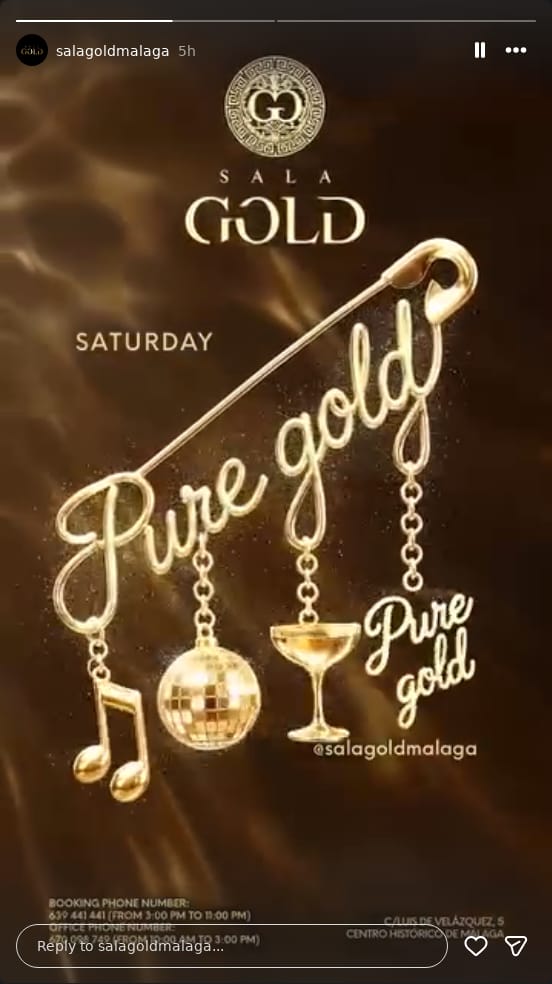 Pure Gold en Sala Gold