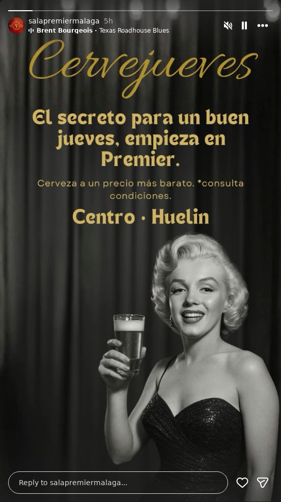 Cervejueves en Sala Premier
